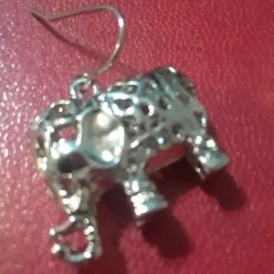 Urban Outfitters Jewelry - Silvertone boho elephant earings Urban Outfitters Jewelry - Silvertone boho elephant earings